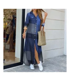 Women'S Clothing Online Print Casual Wholesale Maxi Dresses T Shirt Dress Wholesale SD230033