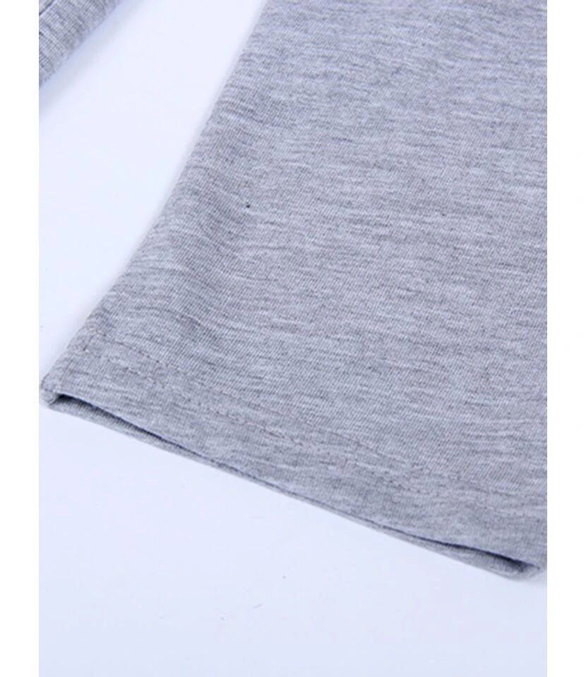 Plus Size Color Block Drawstring Pocket Detail Long Sleeves Hooded Dress 210621903 - Image 11