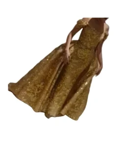 Vintage Floral Sprinkles Sleeveless One Neck Wrap Hip Swing Dress Wholesale Dresses N5923081800014