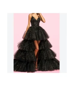 Trendy Sticking Star Shining Long Trailing Slim High Waist Sling Wedding Evening Dress Sexy Wholesale Maxi Dresses SD531693